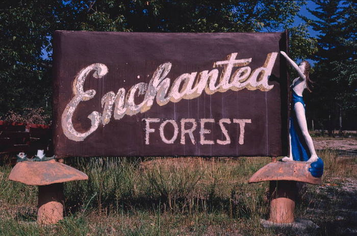 Mystery Ridge - An Unmistakable John Margolies Shot (newer photo)